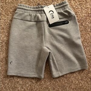 Zyia Boys' gray Track Sport Jogger Short 8/9